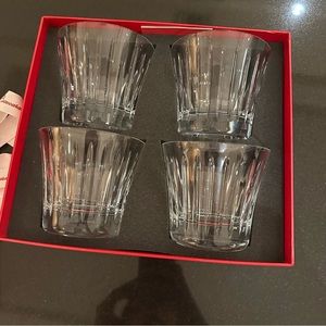 Baccarat symphony Crystal glasses set of 4
